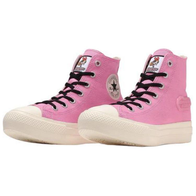 Lookbook The Powerpuff Girls x Converse Chuck Taylor All Star Light PLTS High 'Blossom' 31312540