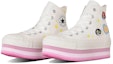 Lookbook The Powerpuff Girls x Converse Chuck Taylor All Star Chunkyline High 'White Pink' 31312820