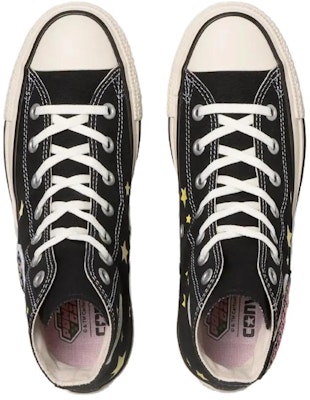 パワーパフガールズ×チャックテイラー 厚底ハイ ブラック 31312821 Shop パワーパフガールズ×チャックテイラー 厚底ハイ ブラック 31312821