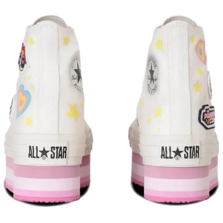 Purchase The Powerpuff Girls x Converse Chuck Taylor All Star Chunkyline High 'White Pink' 31312820