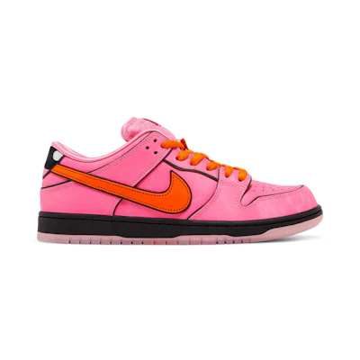 The Powerpuff Girls Nike Dunk Low Pro SB QS 'Blossom'