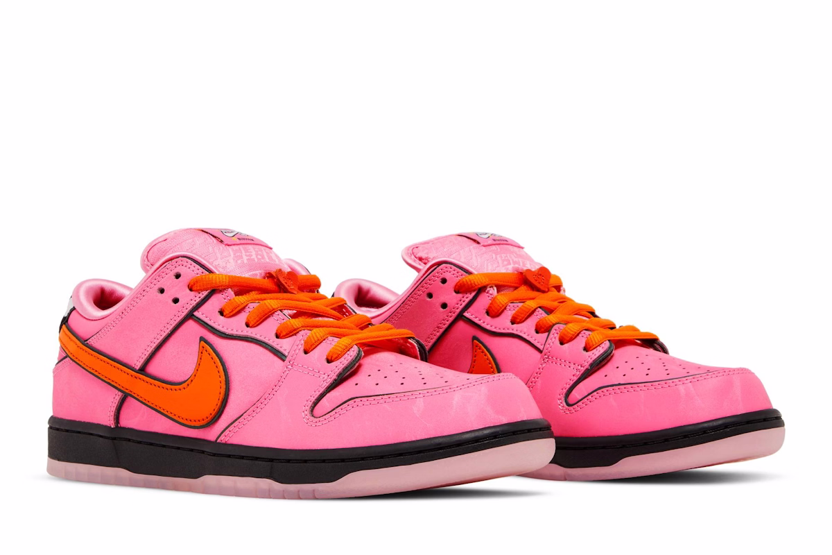 The Powerpuff Girls x Nike Dunk Low Pro SB QS 'Blossom'