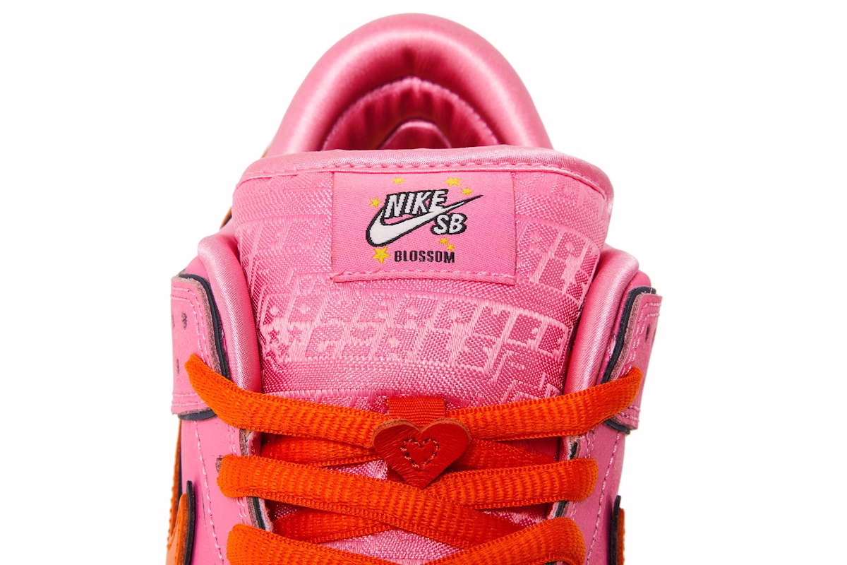 The Powerpuff Girls x Nike Dunk Low Pro SB QS 'Blossom'
