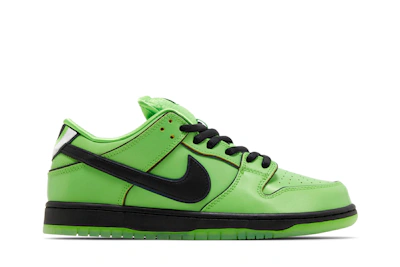 The Powerpuff Girls x Nike Dunk Low Pro SB QS 'Buttercup'