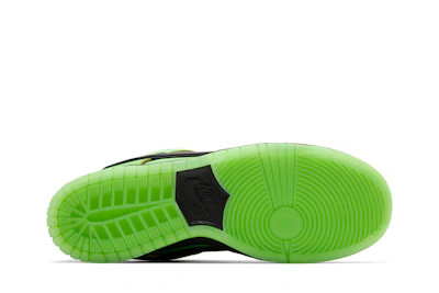 The Powerpuff Girls x Nike Dunk Low Pro SB QS 'Buttercup'