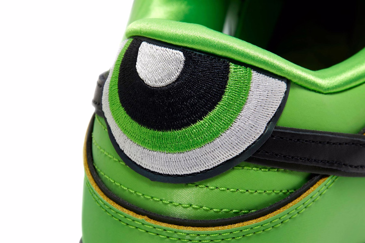 The Powerpuff Girls x Nike Dunk Low Pro SB QS 'Buttercup'
