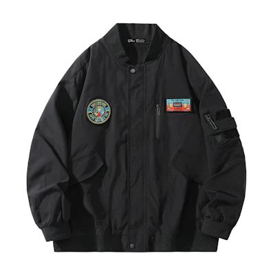 The Simpsons Retro Cartoon Logo Unisex Bomber Jacket Casual Streetwear SPCJK231F14UB