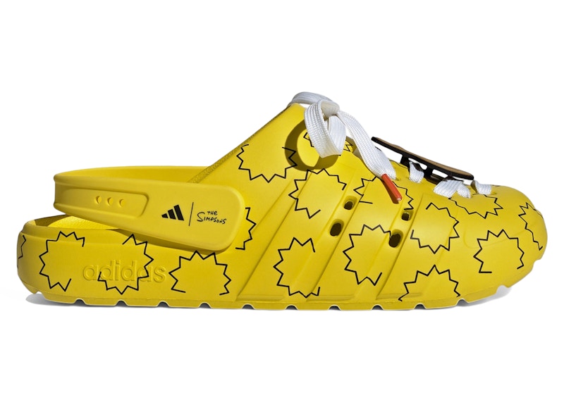 The Simpsons x adidas Adilette Clog 'Lisa Simpson' HQ2580