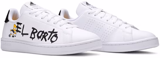 The Simpsons x adidas Advantage 'El Barto' Sneakers GZ5306 Cheap The Simpsons x adidas Advantage 'El Barto' Sneakers GZ5306