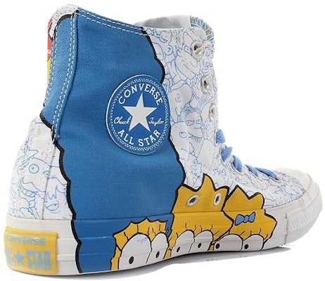 The Simpsons x Converse Chuck Taylor All Star High 'Keluarga Homer' 141391C Shop The Simpsons x Converse Chuck Taylor All Star High 'Keluarga Homer' 141391C