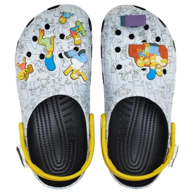 The Simpsons x Crocs Classic Clog 'Intro Sequence'