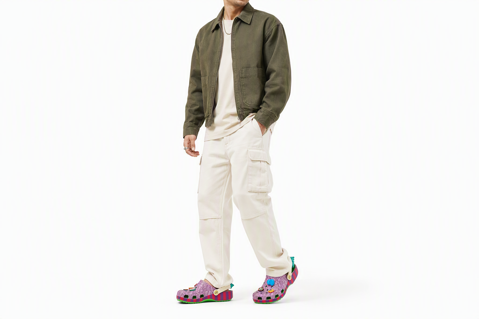 Order Crocs Classic Clog The Simpsons Krusty si Badut 211107-90H