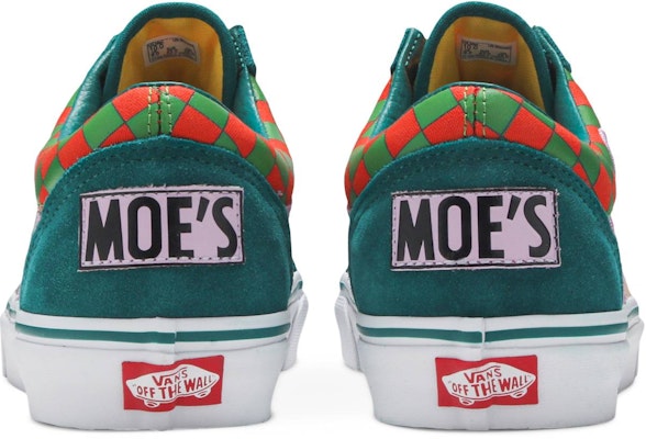 The Simpsons x Vans Old Skool 'Moe's Tavern' VN0A4BV521L Details for The Simpsons x Vans Old Skool 'Moe's Tavern' VN0A4BV521L