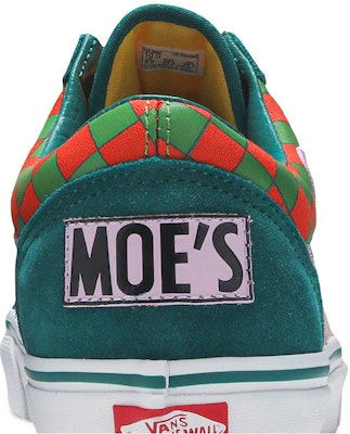 The Simpsons x Vans Old Skool 'Moe's Tavern' VN0A4BV521L Sizing The Simpsons x Vans Old Skool 'Moe's Tavern' VN0A4BV521L