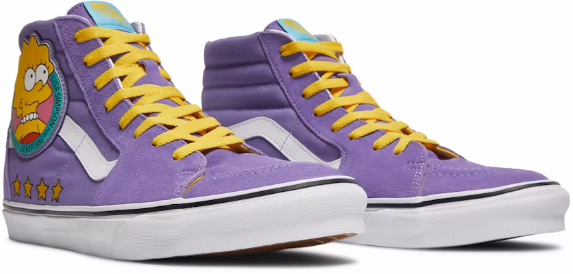 The Simpsons x Vans Sk8-Hi 'Lisa 4 Prez' VN0A4BV617G Cheap The Simpsons x Vans Sk8-Hi 'Lisa 4 Prez' VN0A4BV617G