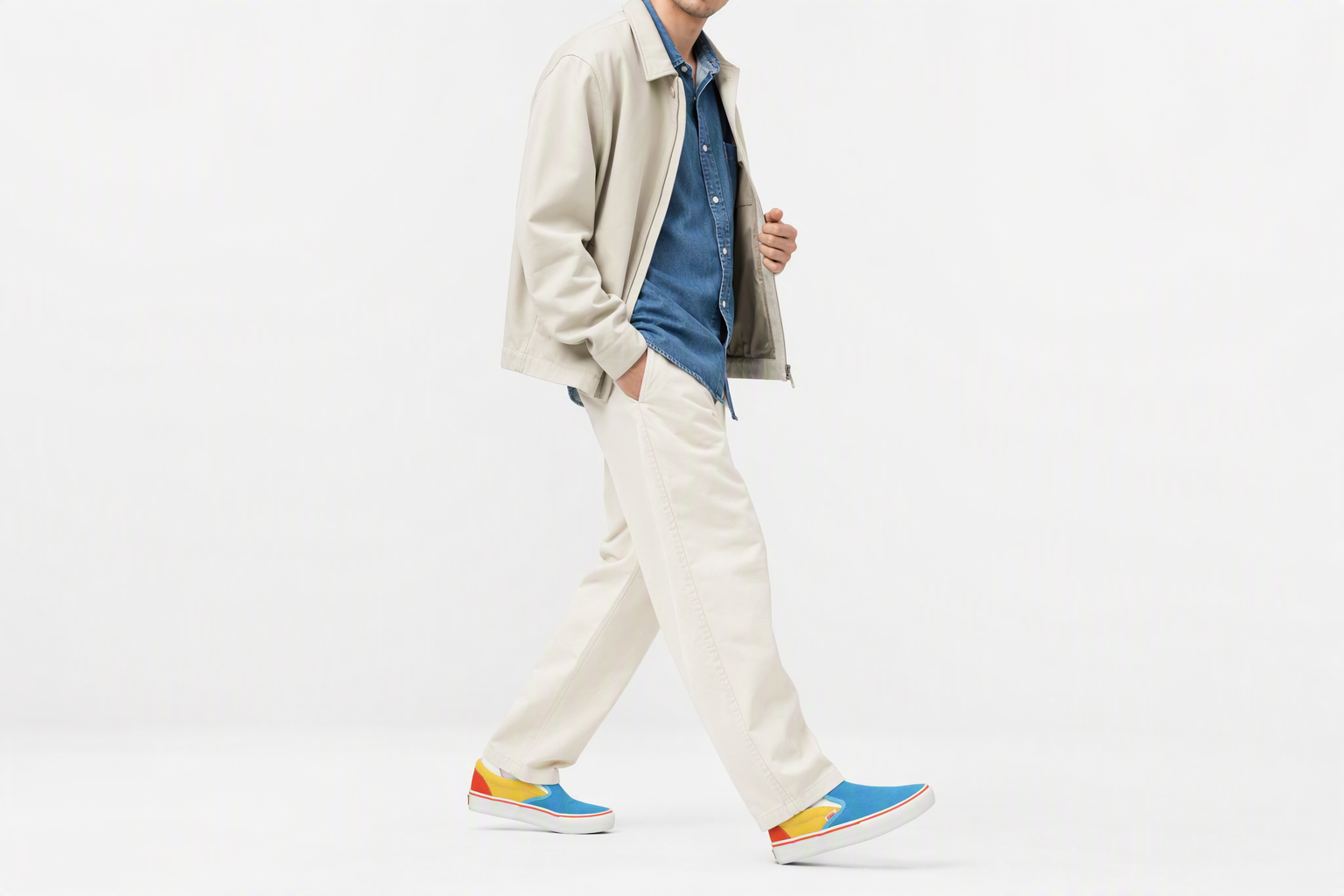 Order 辛普森 x Vans Slip-On Pro 'Bart' VN0A347V13M