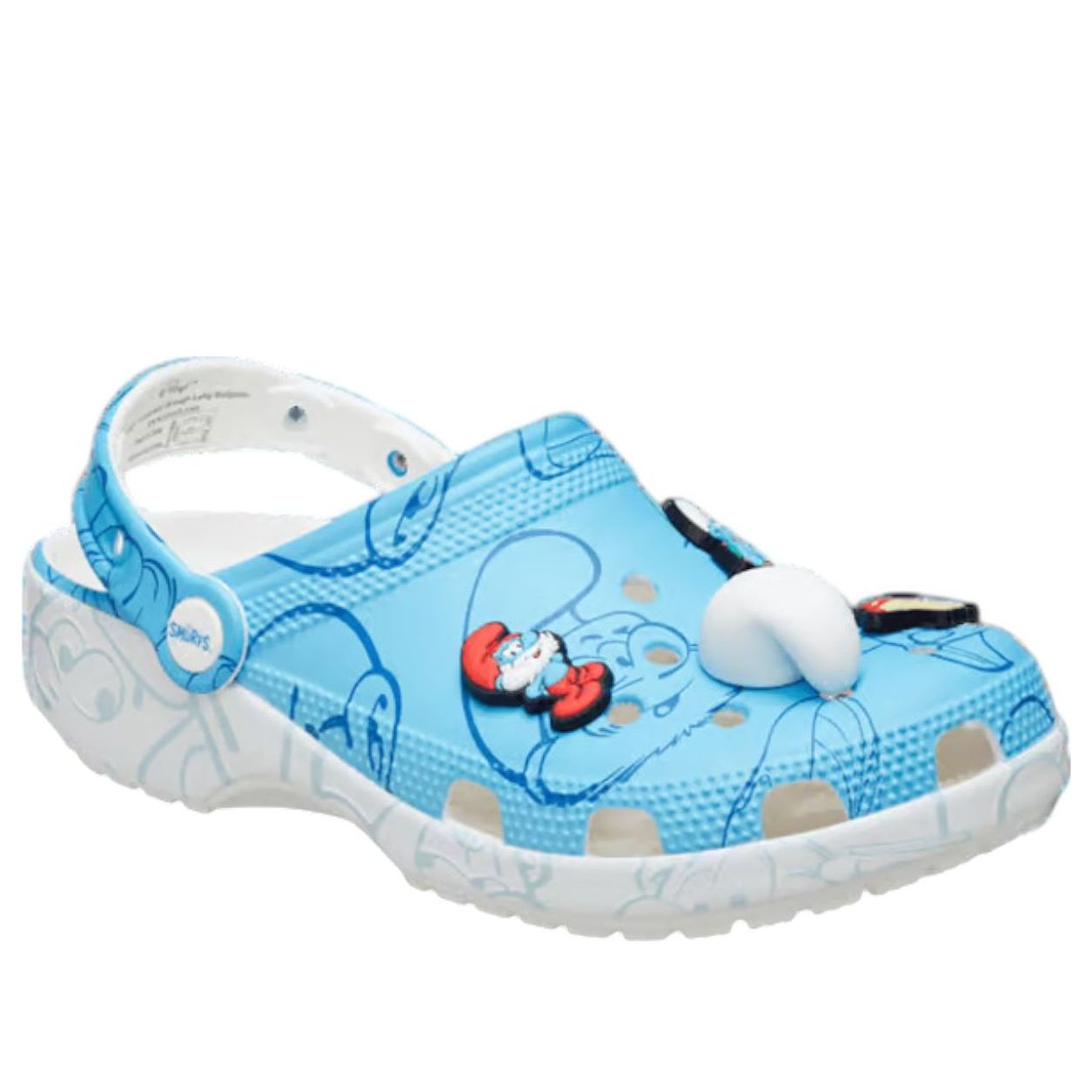 Order The Smurfs x Crocs Classic Clog ''Corak Seluruh'' 210820-90H