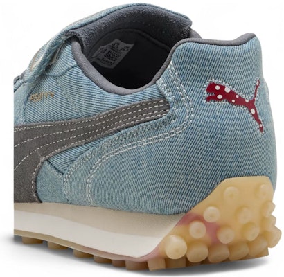 The Smurfs x Fenty x Puma Avanti LS Stitched 'Slate Sky Denim' 404149-01 Details for The Smurfs x Fenty x Puma Avanti LS Stitched 'Slate Sky Denim' 404149-01