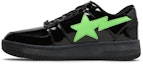 Lookbook The Weeknd x BAPE XO Bapesta Low M2 '黑色霓虹綠' 1FWG231912-BLK