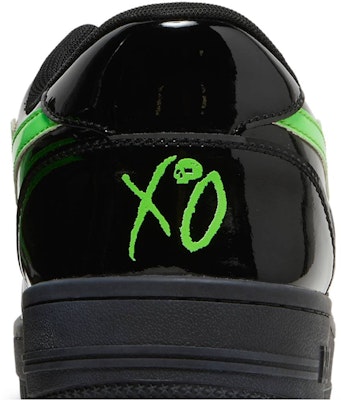 The Weeknd x BAPE XO Bapesta Low M2 '黑色霓虹綠' 1FWG231912-BLK Sizing The Weeknd x BAPE XO Bapesta Low M2 '黑色霓虹綠' 1FWG231912-BLK