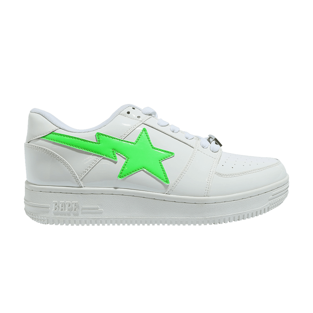Buy The Weeknd x BAPE XO Bapesta Low M2 'Putih Neon Hijau' 1FWG231912-WHT