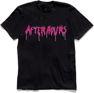 The Weeknd x Vlone Kaos After Hours Acid Drip Hitam Buy The Weeknd x Vlone Kaos After Hours Acid Drip Hitam