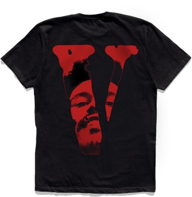 The Weeknd x Vlone After Hours Acid Drip Tee Black Order The Weeknd x Vlone After Hours Acid Drip Tee Black