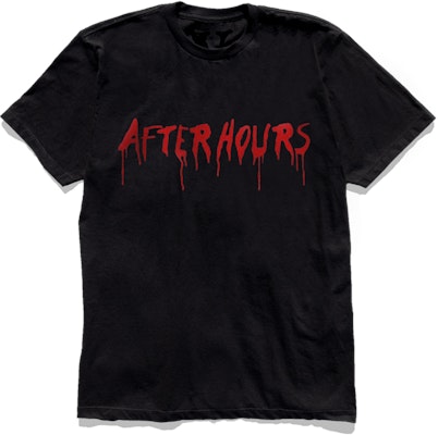 The Weeknd x Vlone After Hours Blood Drip Tee Black Order The Weeknd x Vlone After Hours Blood Drip Tee Black