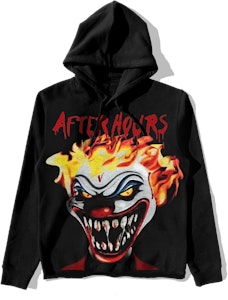 The Weeknd x Vlone Bat Dan If I OD Pullover Hoodie Hitam Buy The Weeknd x Vlone Bat Dan If I OD Pullover Hoodie Hitam