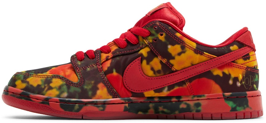 绿野仙踪 x 耐克 Dunk Low SB "罂粟田" FZ1291-600 Lookbook 绿野仙踪 x 耐克 Dunk Low SB "罂粟田" FZ1291-600