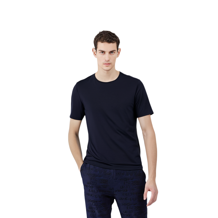 Purchase THEORY 海军蓝色圆领短袖T恤 J0194523-B7H