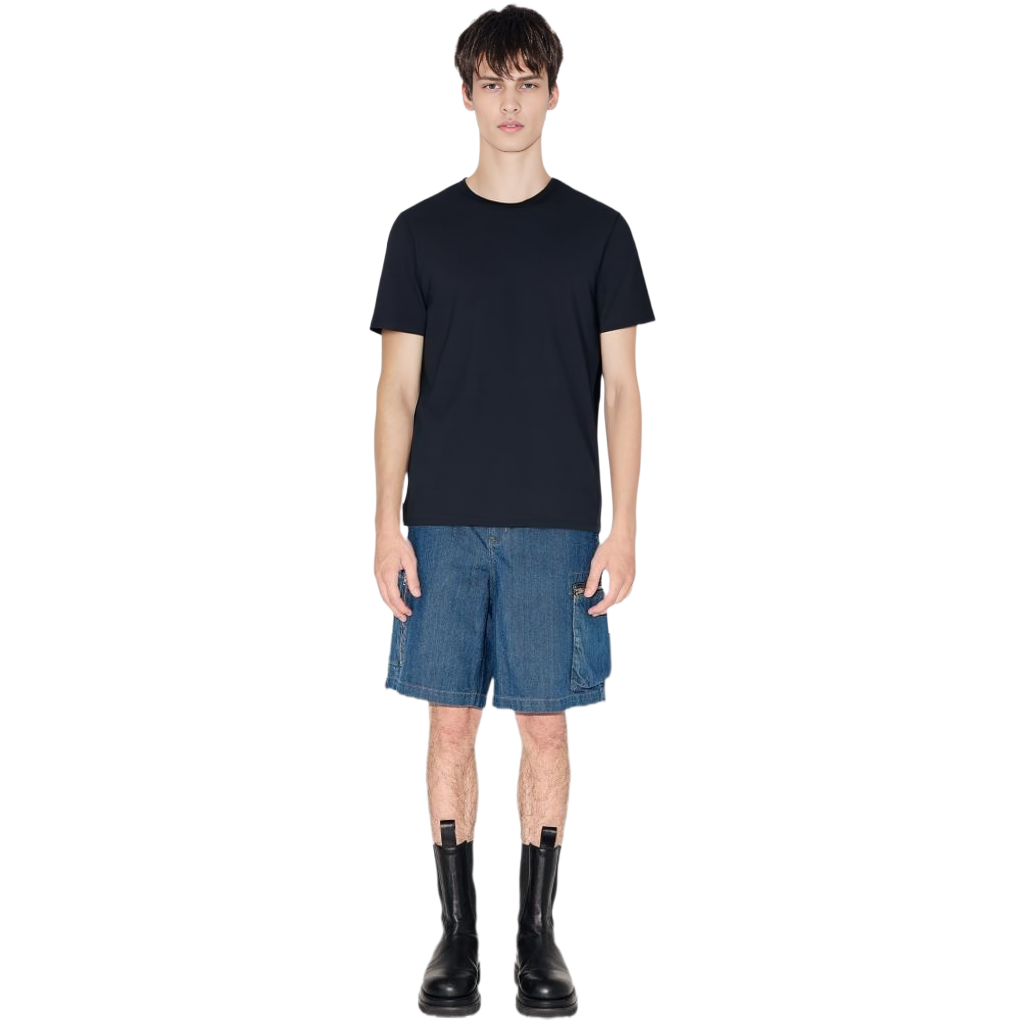 Details for THEORY 海军蓝色圆领短袖T恤 J0194523-B7H