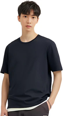 THEORY 海军蓝色圆领短袖T恤 J0194523-B7H Sizing THEORY 海军蓝色圆领短袖T恤 J0194523-B7H