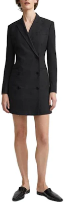 THEORY 黑色修身雙排扣西裝外套長袖迷你連衣裙 H0701614-001 Lookbook THEORY 黑色修身雙排扣西裝外套長袖迷你連衣裙 H0701614-001