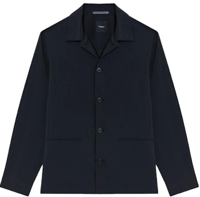 Theory Black Solid Color Single-Breasted Long-Sleeve Jacket M0477403-001 Buy Theory Black Solid Color Single-Breasted Long-Sleeve Jacket M0477403-001