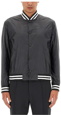 Theory Casual Striped Single-Breasted Jacket in Black N0477402001 Buy Theory Casual Striped Single-Breasted Jacket in Black N0477402001
