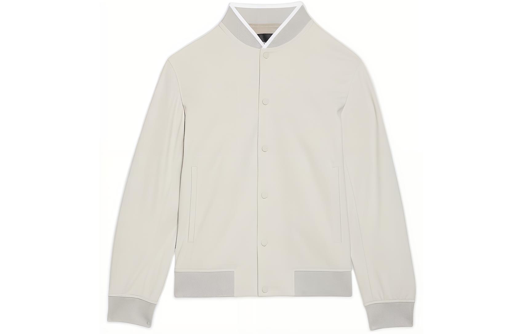Theory Colorblock Button-Down Pilot Jacket Long Sleeve M0197422-B1J