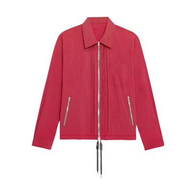 Theory Designer Collaboration Red Zip-Up Jacket Long Sleeve N037408O