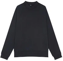 Theory FW22 Black Solid Half-Turtleneck Pullover Sweatshirt Casual L1194507-001 Theory FW22 Black Solid Half-Turtleneck Pullover Sweatshirt Casual L1194507-001