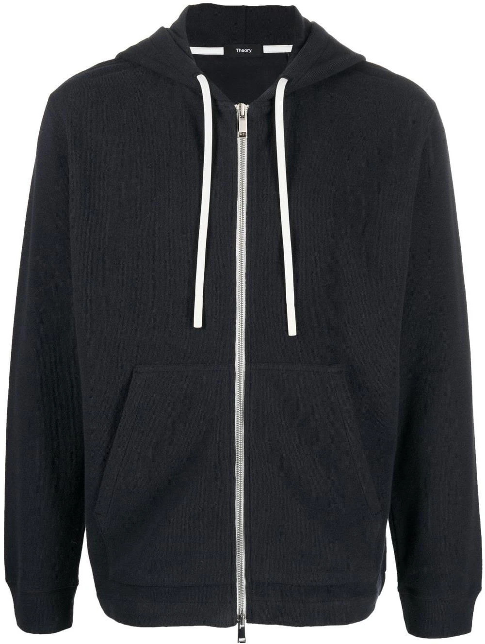 theory-fw-22-black-solid-zip-hoodie-with-drawstrings-m0594504