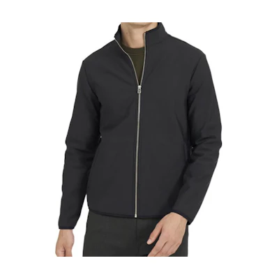 Theory FW22 Black Zip-Up Stand Collar Casual Jacket L085503R-A3P