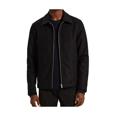 Theory FW22 Wool Blend Jacket Black M071403R-001