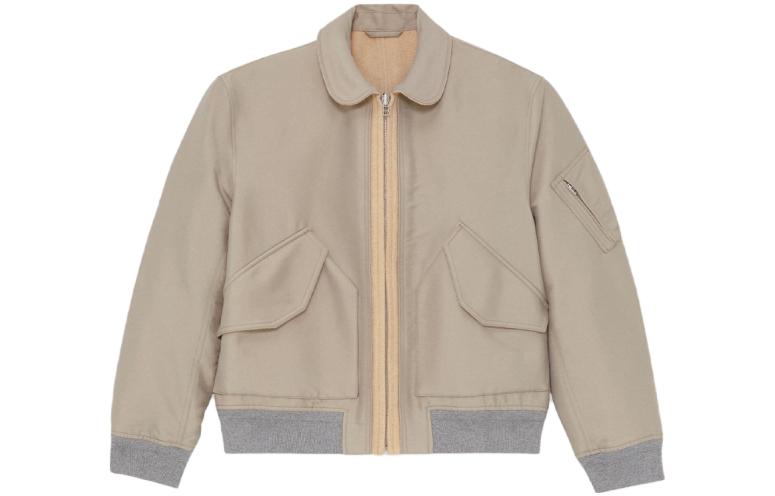 Theory FW23 Colorblock Dropped Shoulder Jacket Men’s Gray N095403O-B00