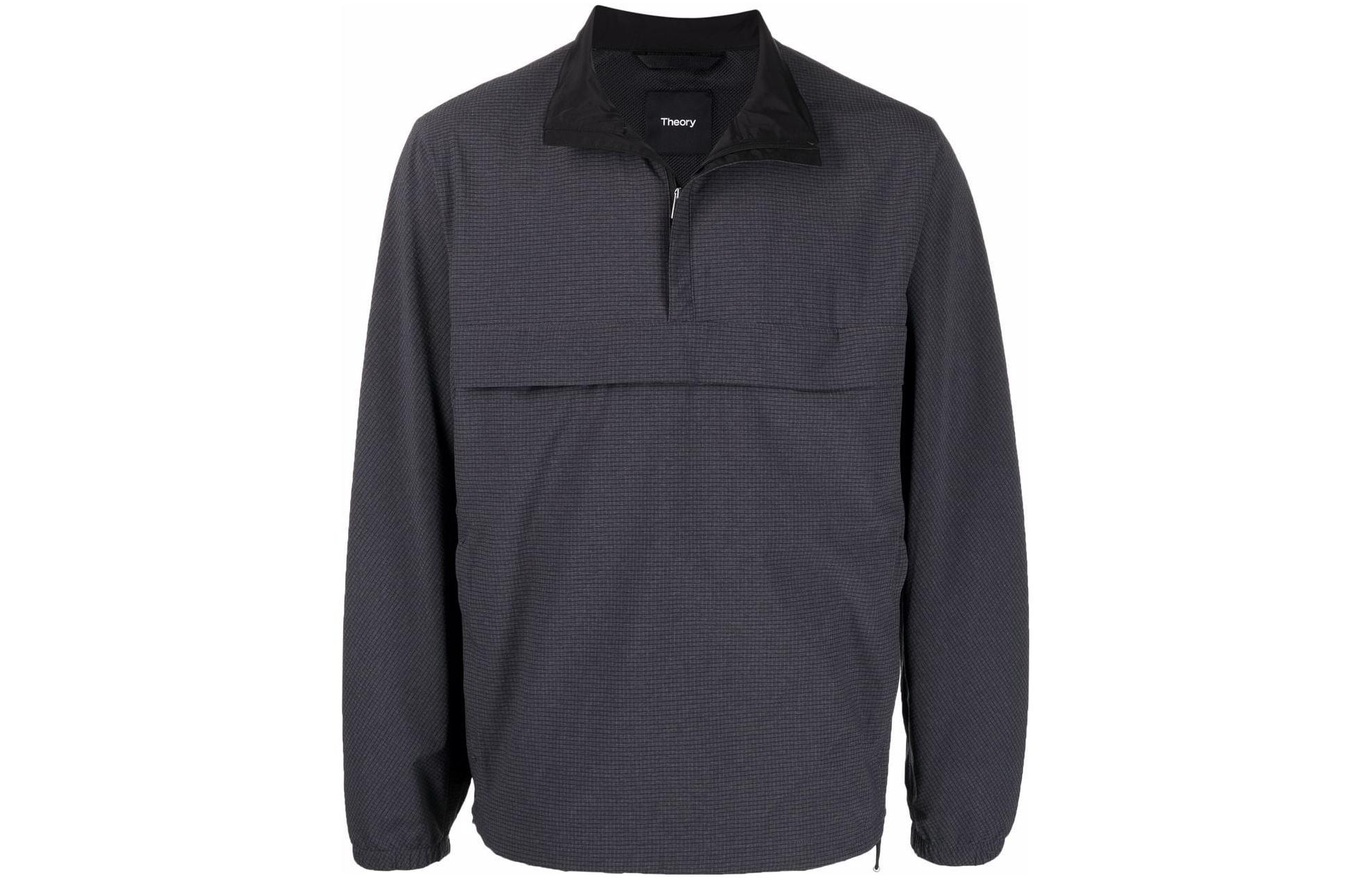 Theory Lightweight Long-Sleeve Turtleneck Jacket M0277404