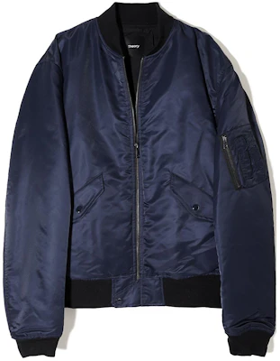 Theory Oversized Stand Collar Navy Jacket with Zippered Sleeves N0877402-XHX Buy Theory Oversized Stand Collar Navy Jacket with Zippered Sleeves N0877402-XHX