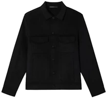 Theory Reversible Solid Single-Breasted Long-Sleeve Jacket M0871420-001 Theory Reversible Solid Single-Breasted Long-Sleeve Jacket M0871420-001