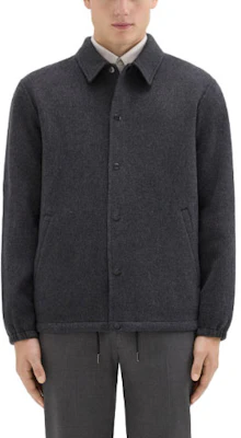 Theory Single-Breasted Dark Gray Straight Collar Jacket N0871427-P5M Buy Theory Single-Breasted Dark Gray Straight Collar Jacket N0871427-P5M
