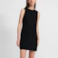 Lookbook THEORY Gaun Tanpa Lengan Hitam Leher Bulat Rekaan Ringkas J1109608-001