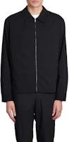 Theory Solid Black Zip-Up Long Sleeve Jacket O0377401-001 Theory Solid Black Zip-Up Long Sleeve Jacket O0377401-001