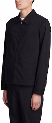 Theory 素色黑色拉鍊長袖外套 O0377401-001 Shop Theory 素色黑色拉鍊長袖外套 O0377401-001